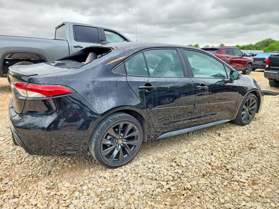 2023 Toyota Corolla VIN 5YFS4MCE9PP163094 COPART salvage auction — HAIL, Mo - Salvage Certificate Of Title, sold $900 on 2026-07-28 (photo 3)