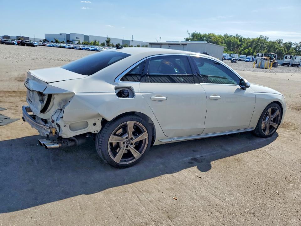 2021 Audi S4 VIN WAUB4AF4XMA040788 COPART salvage auction — REAR END, Fl - Cert Of Title Slvg Rebuildable, sold $12,900 on 2026-08-17 (photo 3)