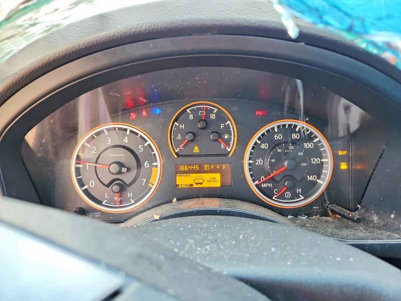 2010 Nissan Armada VIN 5N1AA0ND7AN615013 COPART salvage auction — ROLLOVER, Ca - Non-Repairable Vehicle Cert, sold $225 on 2026-07-09 (photo 9)