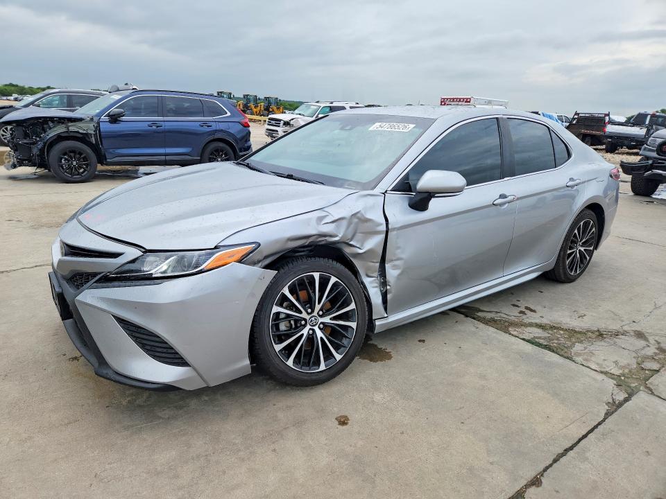 2018 Toyota Camry VIN 4T1B11HK7JU128338 COPART salvage auction — FRONT END, Tx - Certificate Of Title, sold $8,500 on 2026-07-09 (photo 1)