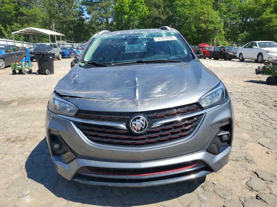 2021 Buick Encore VIN KL4MMBS26MB167497 COPART salvage auction — ROLLOVER, Ga - Cert Of Title-Salvage, sold $975 on 2026-07-17 (photo 5)