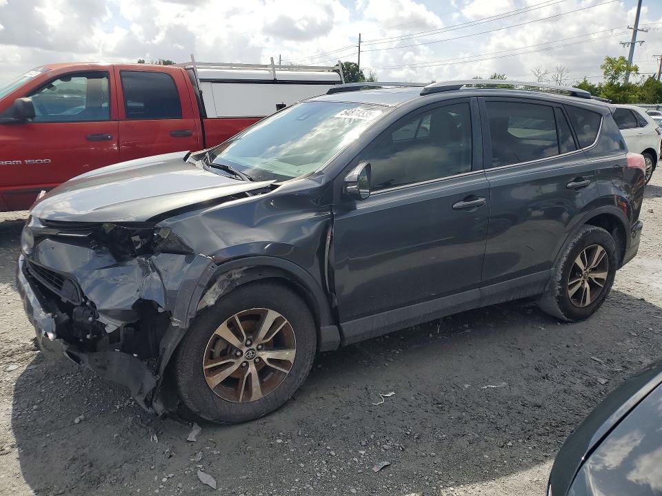 2018 Toyota Rav 4 VIN JTMWFREV1JD109577 COPART salvage auction — FRONT END, Fl - Cert Of Title Slvg Rebuildable, sold $5,700 on 2026-07-10 (photo 1)