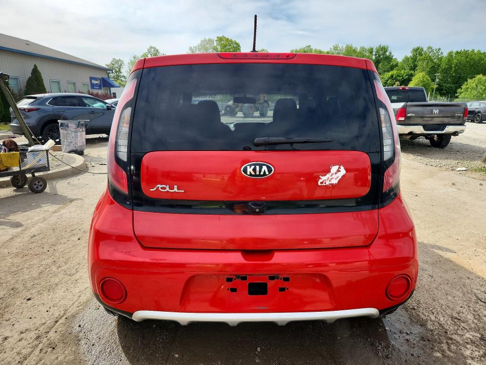 2018 Kia Soul VIN KNDJP3A52J7538641 COPART salvage auction — FRONT END, Ky - Cert Of Title-Salvage, sold $950 on 2026-07-30 (photo 6)
