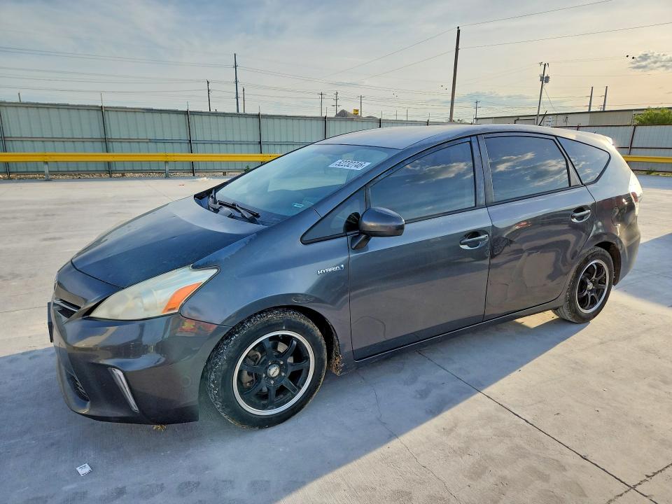 2012 Toyota Prius VIN JTDZN3EUXC3156507 COPART salvage auction — SIDE, Tx - Salvage Vehicle Title, sold $1,150 on 2026-07-07 (photo 1)