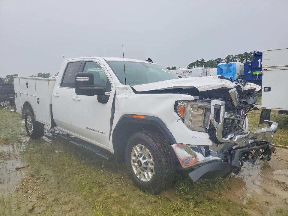 2023 Gmc SIERRA VIN 1GT29MEY7PF205911 COPART salvage auction — FRONT END, TX - SALVAGE VEHICLE TITLE, sold $11,100 on 2026-07-31 (photo 4)