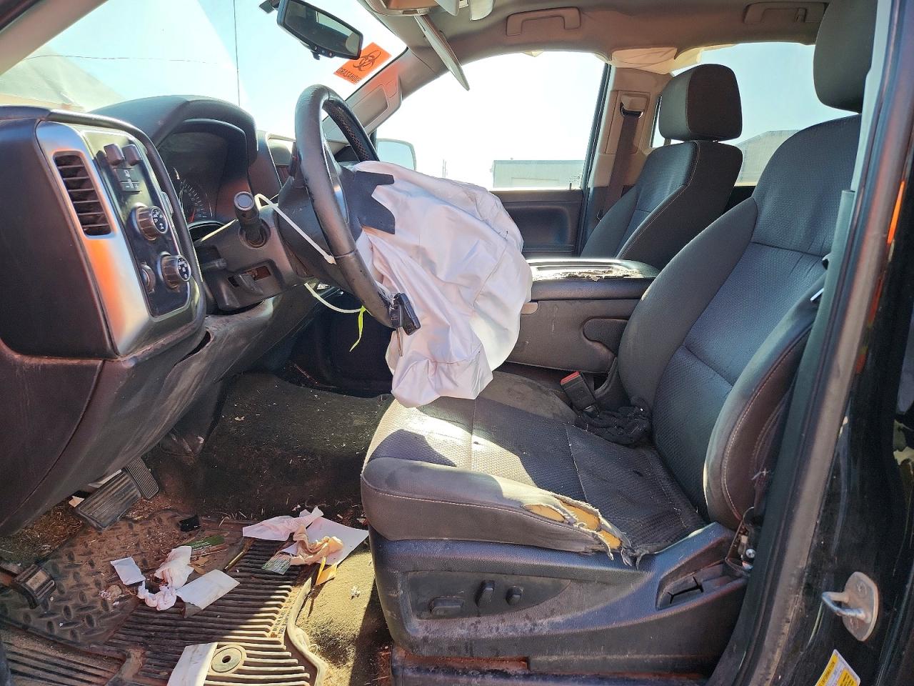 2014 Chevrolet Silverado 1500 VIN 3GCUKREC9EG326630 COPART salvage auction — Front End, OK - CERT OF TITLE-SALVAGE, sold $1,400 on 2026-07-09 (photo 7)