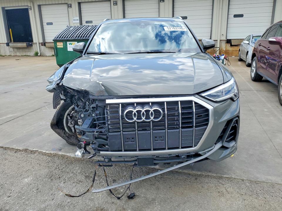 2025 Audi Q3 VIN WA1DECF34S1011760 COPART salvage auction — FRONT END, Fl - Cert Of Title Slvg Rebuildable (P), sold $12,900 on 2026-07-27 (photo 5)