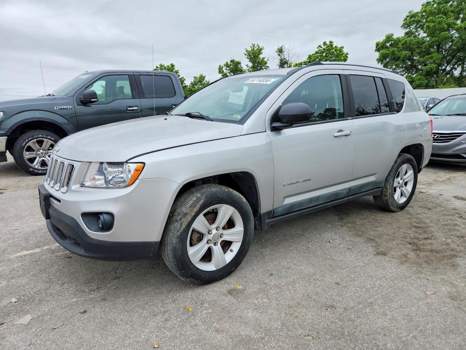 2011 Jeep Compass VIN 1J4NF1FB2BD159093 — COPART salvage auction photo