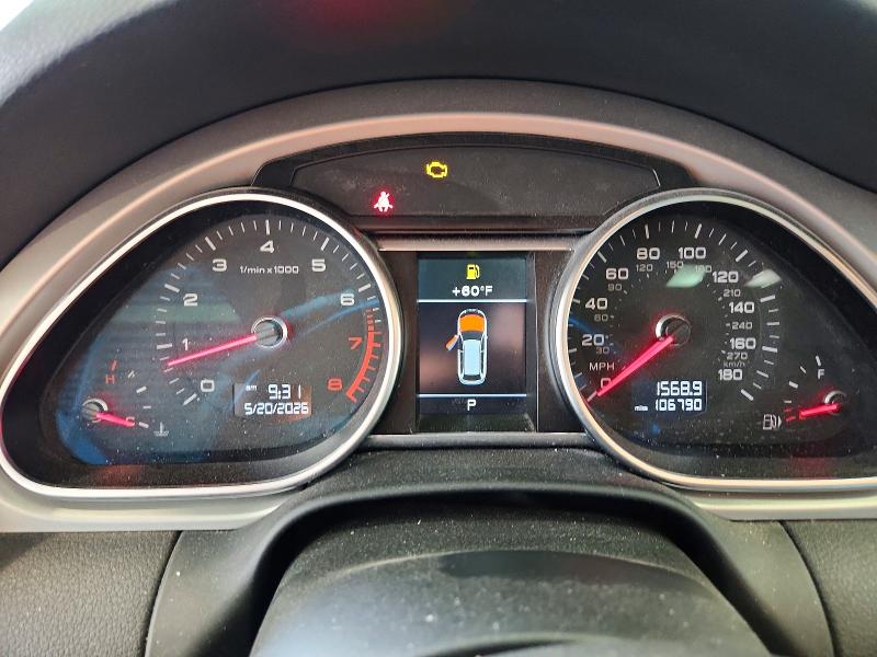 2015 Audi VIN WA1LGAFE6FD020802 COPART salvage auction — FRONT END, Mo - Salvage Certificate Of Title, sold $1,650 on 2026-07-21 (photo 9)