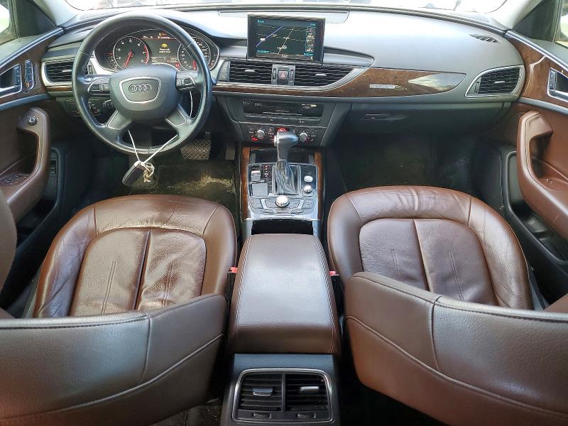 2012 Audi A6 VIN WAUFGCFC1CN141270 COPART salvage auction — FRAME DAMAGE, On - Permit No Brand - Unfit, sold $1,000 on 2026-07-09 (photo 8)