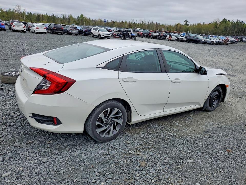 2020 Honda Civic VIN 2HGFC2F74LH019105 COPART salvage auction — FRONT END, Ns - Salvage Title, sold $3,050 on 2026-07-02 (photo 3)