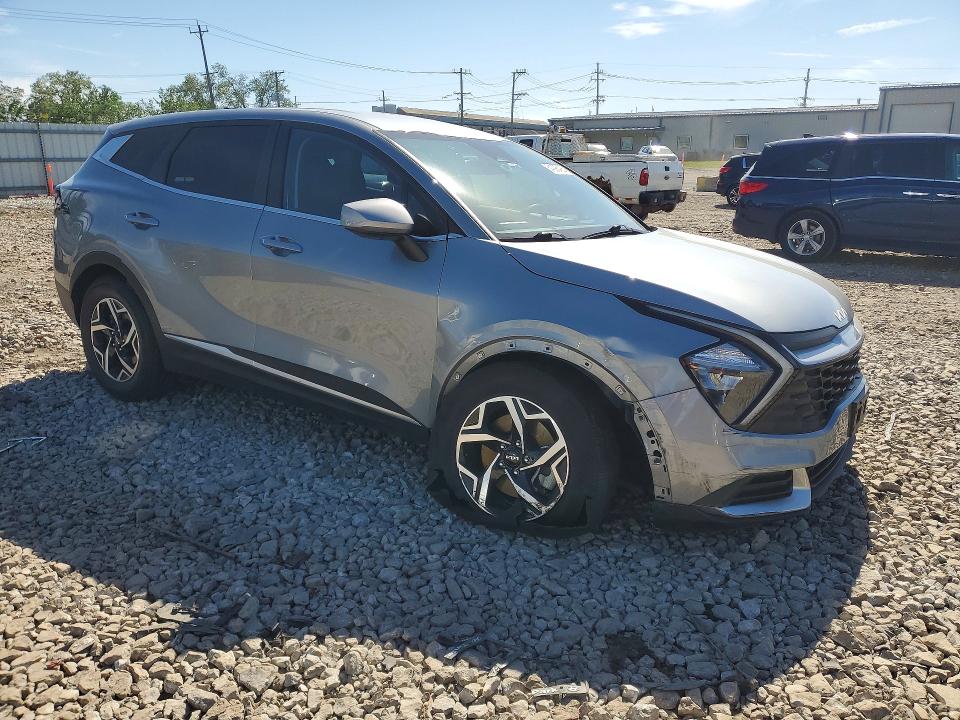 2023 Kia Sportage VIN KNDPU3AF0P7034920 COPART salvage auction — FRONT END, Il - Salvage Certificate, sold $6,800 on 2026-07-08 (photo 4)