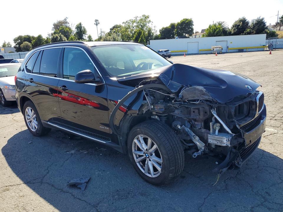 2015 BMW X5 VIN 5UXKR0C54F0P14842 COPART salvage auction — FRONT END, Ca - Salvage Certificate, sold $2,600 on 2026-07-06 (photo 4)