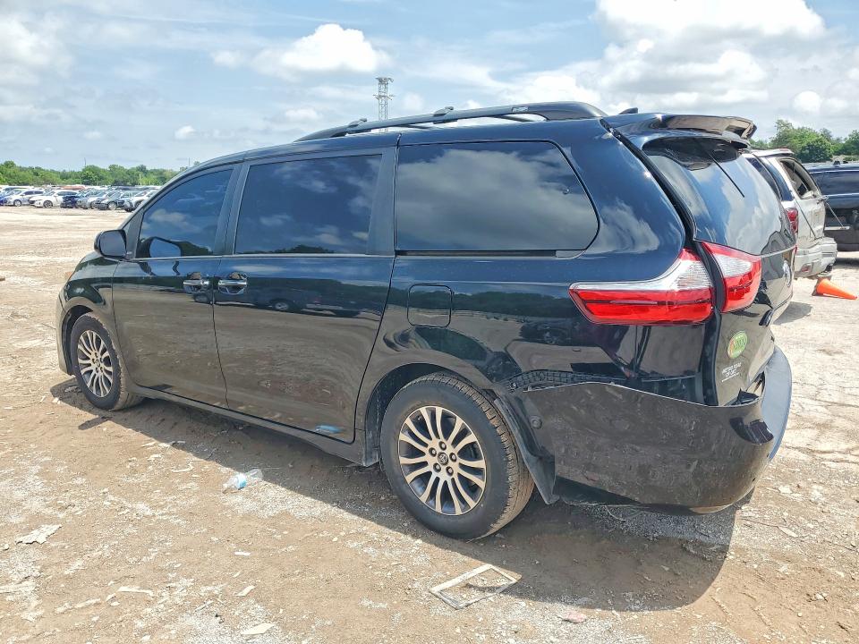 2018 Toyota Sienna VIN 5TDYZ3DC8JS921413 COPART salvage auction — REAR END, Ok - Cert Of Title-Salvage, sold $275 on 2026-07-21 (photo 2)