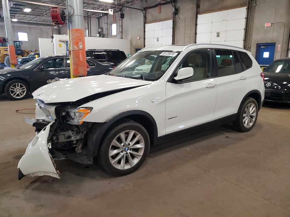 2014 BMW VIN 5UXWX9C55E0D16097 COPART salvage auction — FRONT END, Mn - Cert Of Title-Prior Salvage, sold $1,850 on 2026-07-07 (photo 1)