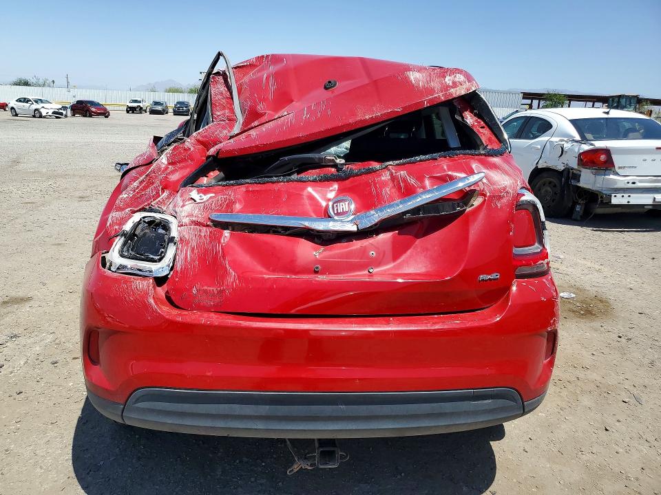2021 Fiat 500x VIN ZFBNF3A19MP944375 COPART salvage auction — ALL OVER, Az - Cert Of Title - Salvage, sold $225 on 2026-07-10 (photo 6)