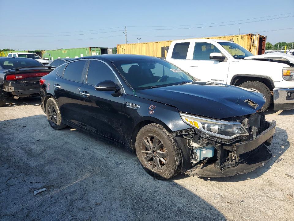 2016 Kia Optima VIN 5XXGT4L39GG097128 COPART salvage auction — FRONT END, Id - Salvage Certificate Of Title, sold $600 on 2026-07-14 (photo 4)