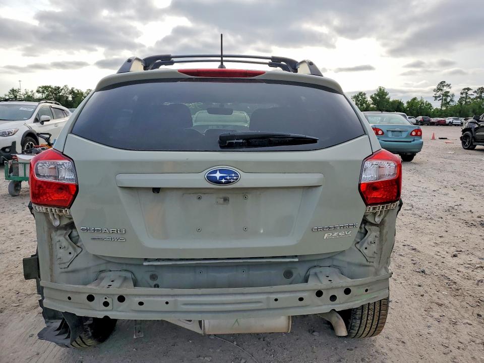 2017 Subaru Xv VIN JF2GPABC4HH275957 COPART salvage auction — REAR END, Tx - Salvage Vehicle Title, sold $1,600 on 2026-07-24 (photo 6)