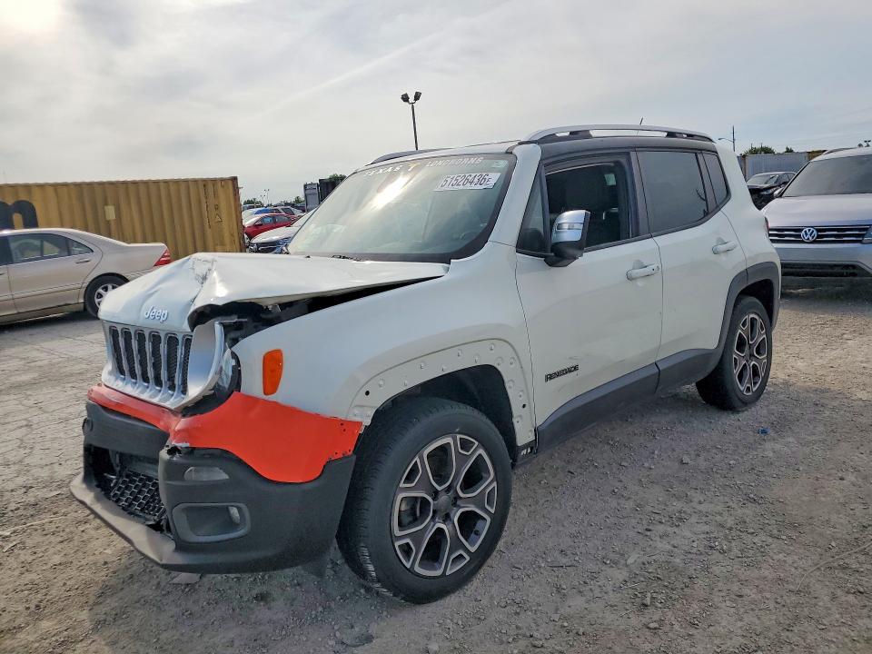 2015 Jeep VIN ZACCJBDT8FPC23254 COPART salvage auction — FRONT END, Id - Salvage Certificate Of Title, sold $750 on 2026-07-17 (photo 1)