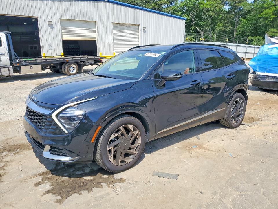 2024 Kia Sportage VIN 5XYK53DF7RG143514 COPART salvage auction — REAR END, Ga - Cert Of Title-Salvage, sold $12,100 on 2026-07-26 (photo 1)