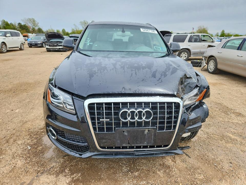 2012 Audi Q5 VIN WA1DKAFPXCA085797 COPART salvage auction — FRONT END, Il - Salvage Certificate, sold $250 on 2026-07-30 (photo 5)