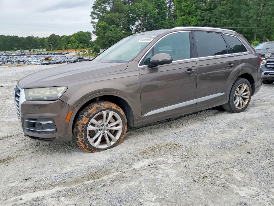 2017 Audi Q7 VIN WA1LAAF70HD013396 COPART salvage auction — FRONT END, GA - CERTIFICATE OF TITLE, sold $4,850 on 2026-08-24 (photo 1)