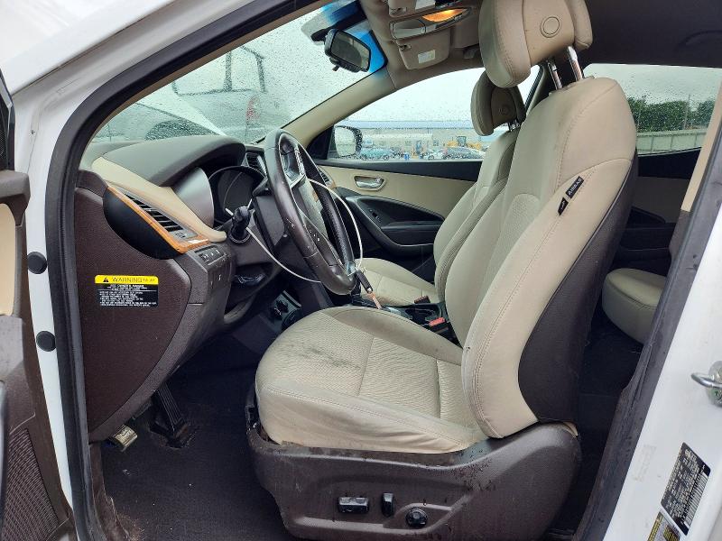 2013 Hyundai Santa fe VIN 5XYZUDLB2DG113898 COPART salvage auction — FRONT END, Pa - Certificate Of Salvage, sold $1,800 on 2026-07-02 (photo 7)