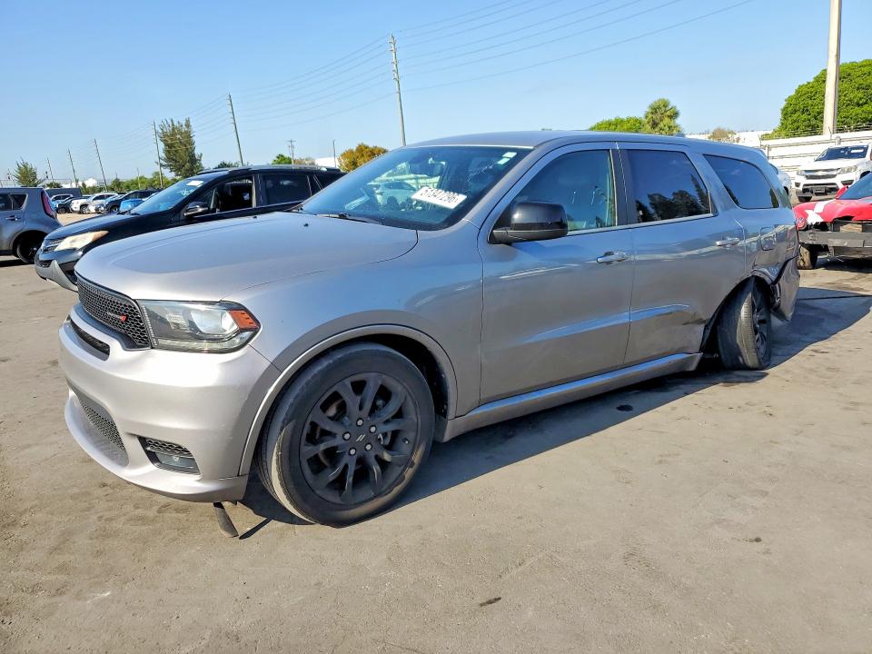 2020 Dodge Durango VIN 1C4RDHDG0LC192069 COPART salvage auction — SIDE, Salvage Title, sold $4,050 on 2026-08-01 (photo 1)
