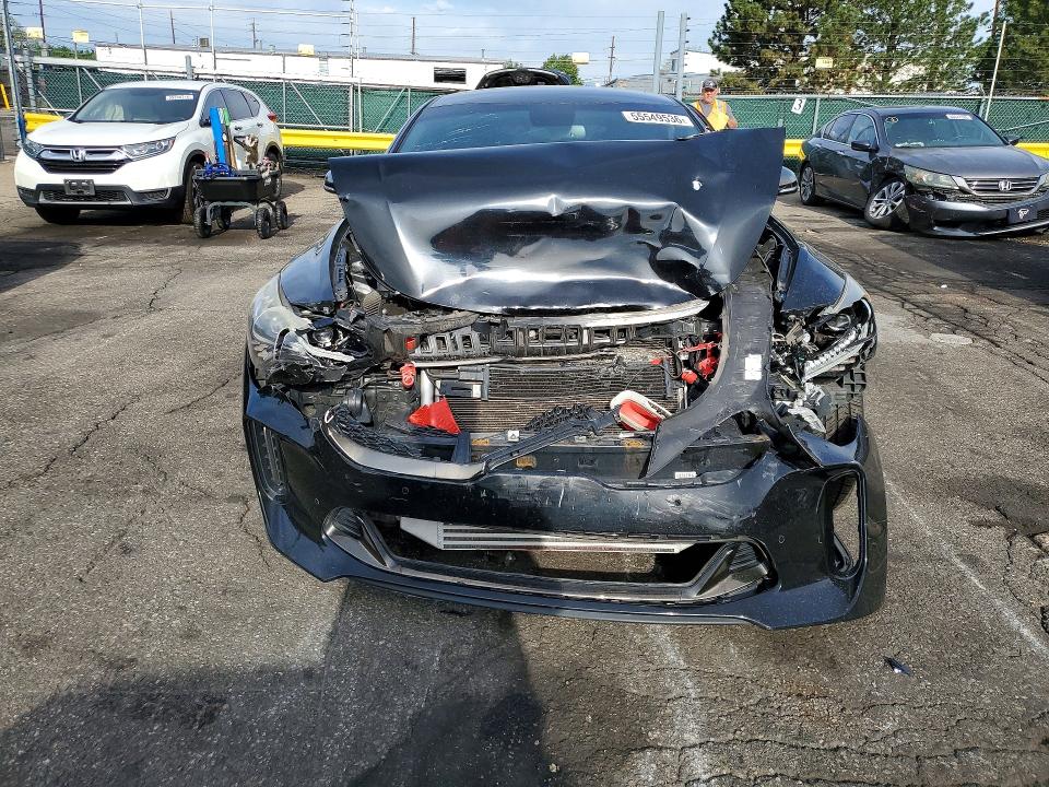 2018 Kia Stinger VIN KNAE35LC1J6039918 COPART salvage auction — FRONT END, Co - Public - Salvage Title, sold $2,150 on 2026-07-21 (photo 5)