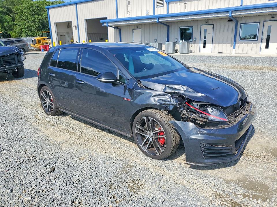 2017 Volkswagen Gti VIN 3VW547AU9HM060532 COPART salvage auction — FRONT END, Nc - Salvage Certificate Of Title, sold $200 on 2026-07-02 (photo 4)