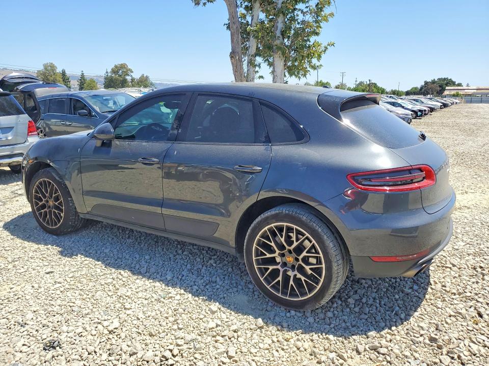 2017 Porsche Macan VIN WP1AB2A54HLB20171 COPART salvage auction — FRONT END, Ca - Salvage Certificate, sold $6,700 on 2026-08-06 (photo 2)