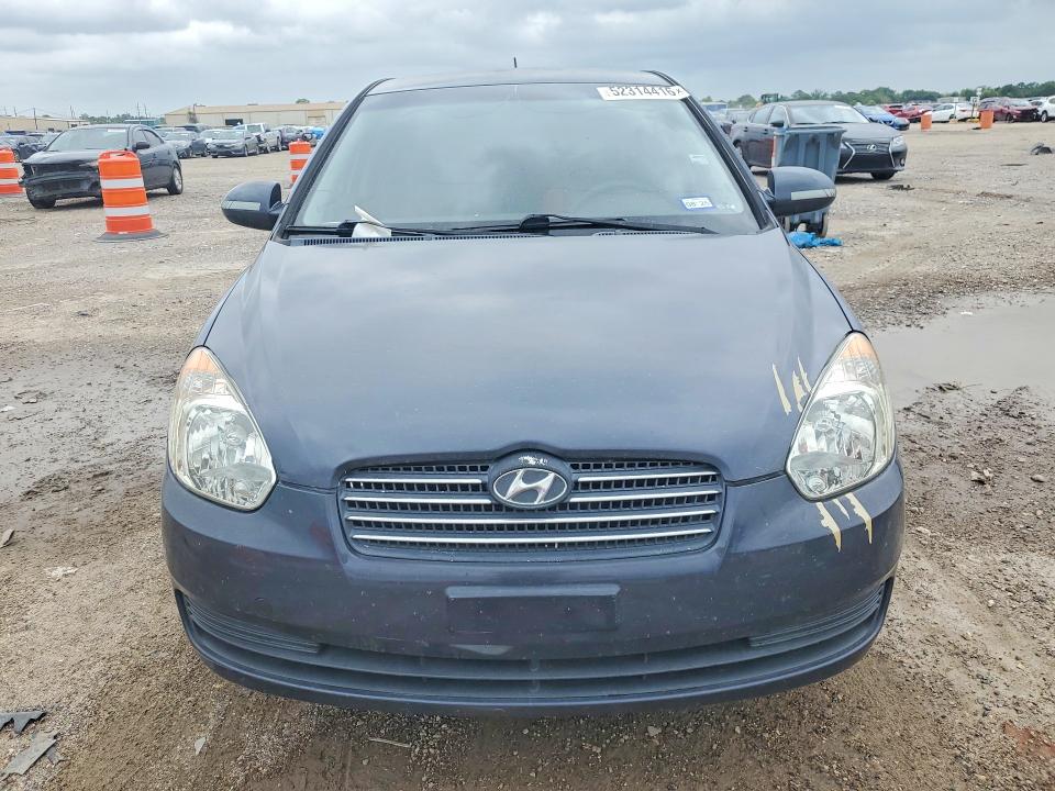 2009 Hyundai Accent VIN KMHCN46C09U288756 COPART salvage auction — REAR END, TX - SALVAGE VEHICLE TITLE (P), sold $250 on 2026-07-16 (photo 5)