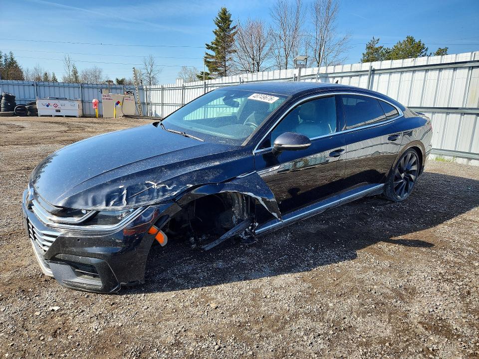 2019 Volkswagen Arteon VIN WVWSR7AN5KE025791 COPART salvage auction — FRONT END, On - Permit No Brand - Unfit, sold $6,400 on 2026-07-21 (photo 1)