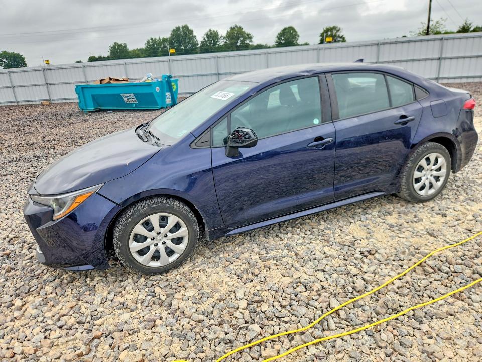 2021 Toyota Corolla VIN 5YFEPMAE3MP189158 COPART salvage auction — HAIL, Mo - Salvage Certificate Of Title, sold $4,650 on 2026-07-27 (photo 1)