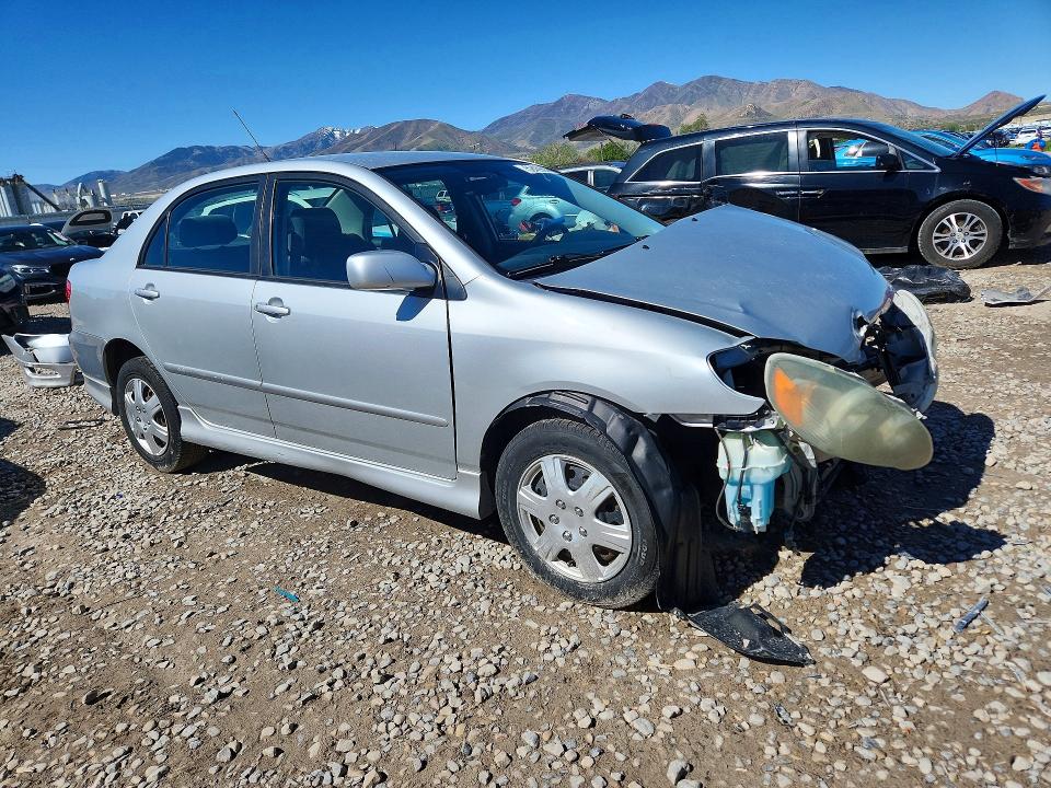 2007 Toyota Corolla VIN 1NXBR32E27Z878861 COPART salvage auction — FRONT END, Ut - Salvage Certificate, sold $350 on 2026-07-02 (photo 4)