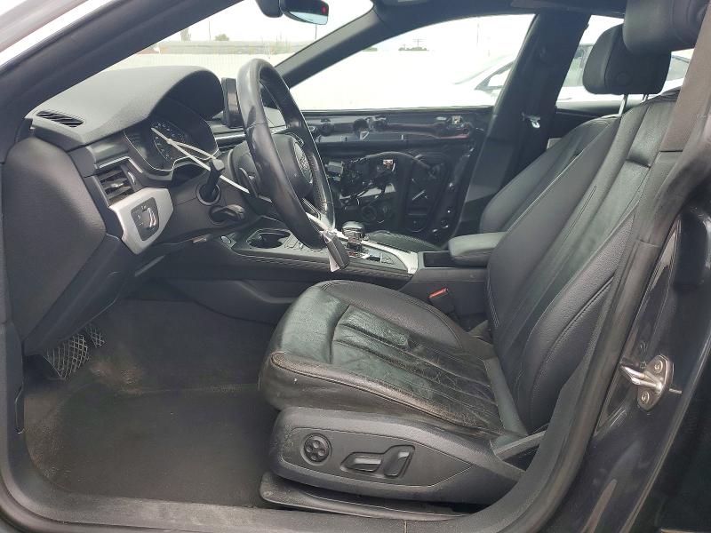 2018 Audi A5 VIN WAUANCF51JA074398 COPART salvage auction — FRONT END, Ca - Salvage Certificate, sold $4,700 on 2026-07-17 (photo 7)