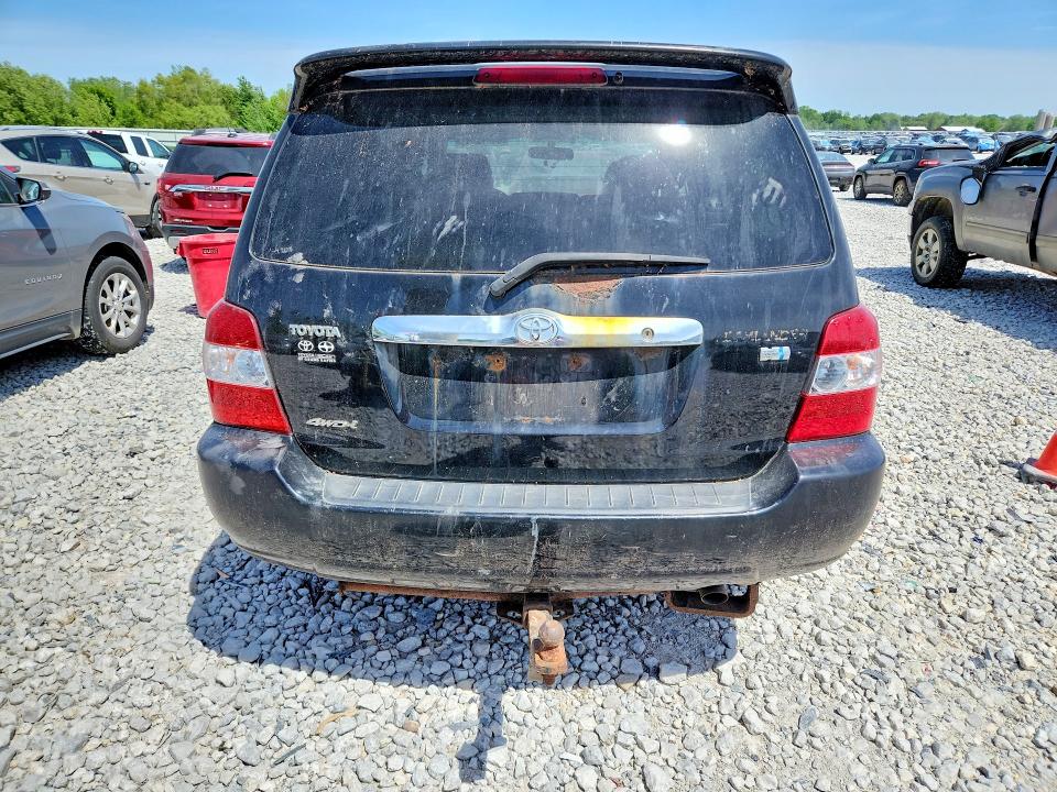 2006 Toyota Highlander hybrid VIN JTEEW21A060011494 COPART salvage auction — NORMAL WEAR, Mi - Dealer Only Clean Title, sold $1,650 on 2026-07-16 (photo 6)