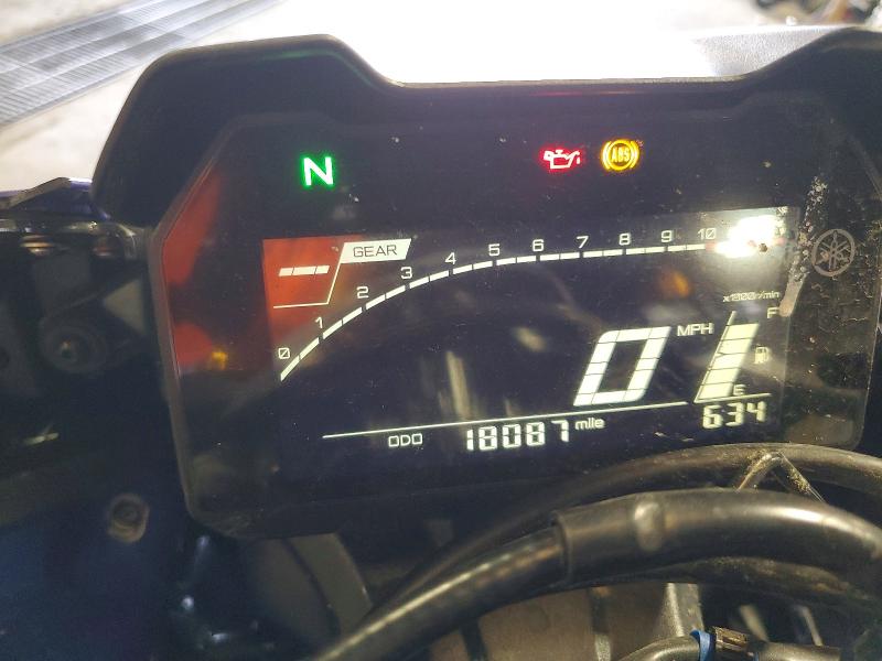 2022 Yamaha Yzf VIN JYARM38E9NA002534 COPART salvage auction — FRONT END, Co - Public - Salvage Title, sold $1,700 on 2026-07-09 (photo 7)