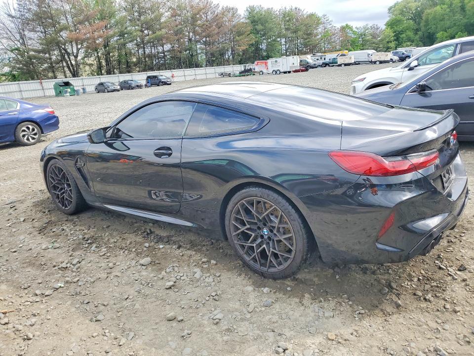 2020 BMW M8 VIN WBSAE0C0XLBM08444 COPART salvage auction — MECHANICAL, Nj - Cert Of Title-Salvage, sold $25,500 on 2026-07-08 (photo 2)