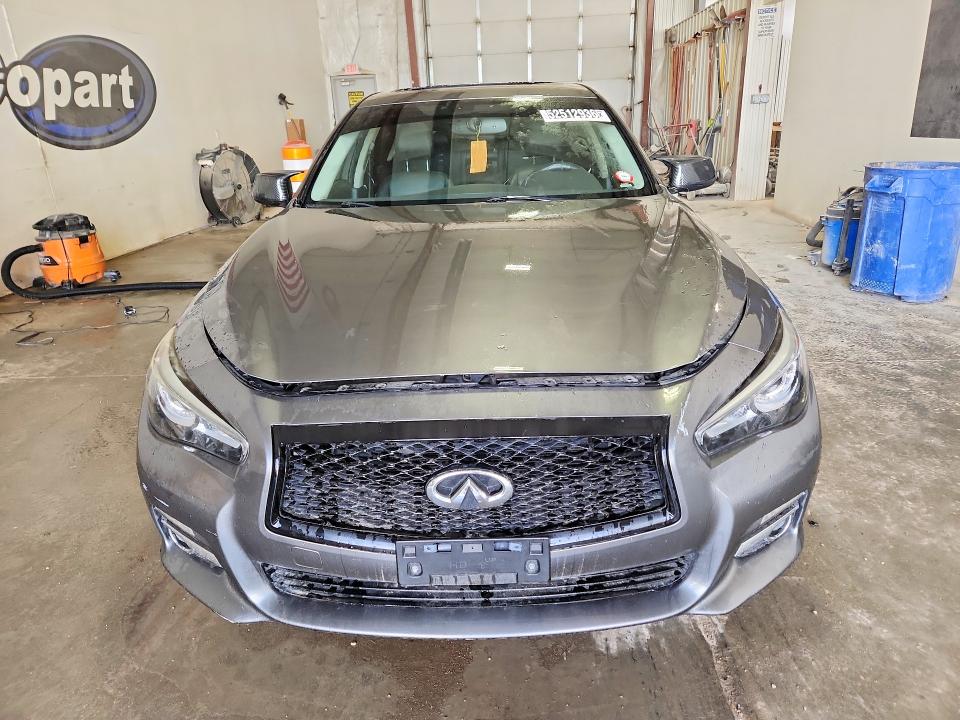 2017 Infiniti Q50 VIN JN1EV7AR5HM841350 COPART salvage auction — VANDALISM, Wv - Cert Of Title-Reconstructed, sold $525 on 2026-07-28 (photo 5)