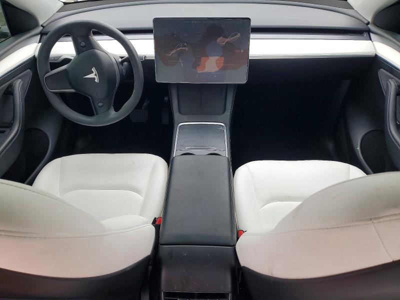 2024 Tesla Model y VIN 7SAYGDED6RF095408 COPART salvage auction — REAR END, CA, sold $7,200 on 2026-07-16 (photo 8)