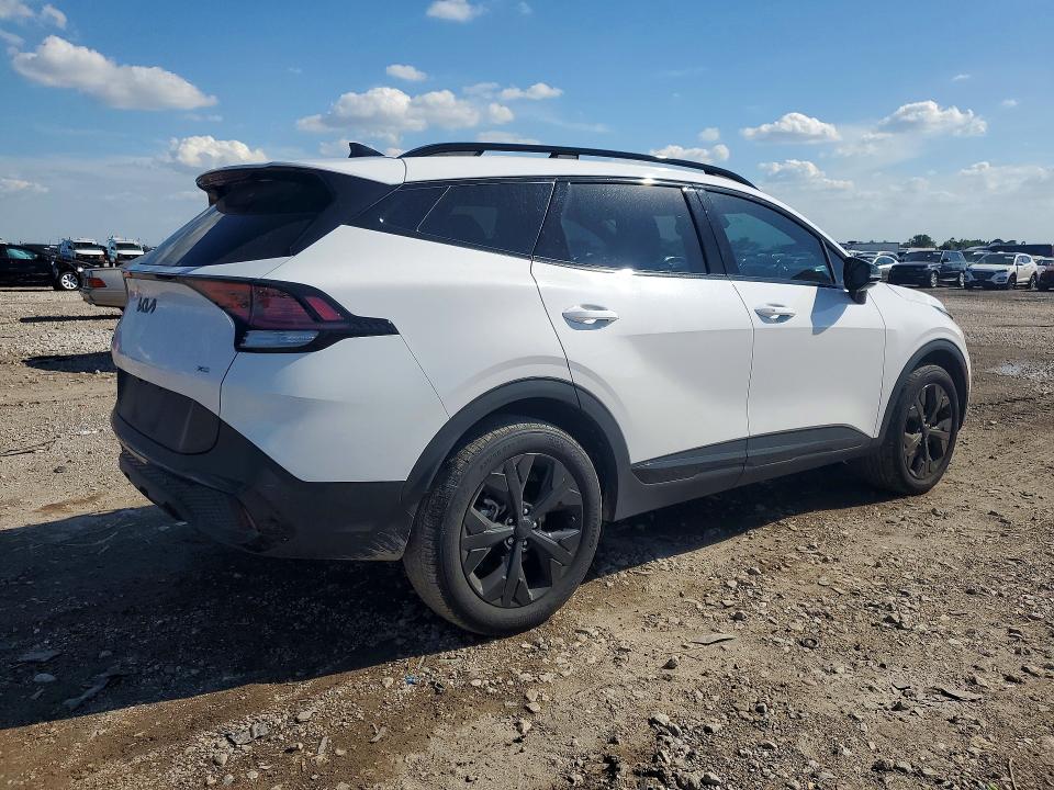 2025 Kia Sportage VIN 5XYK6CDFXSG288517 COPART salvage auction — HAIL, TX - CERTIFICATE OF TITLE, sold $7,200 on 2026-07-30 (photo 3)