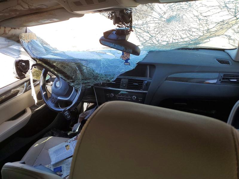 2015 BMW X3 VIN 5UXWX9C53F0D47916 COPART salvage auction — SIDE, Ca - Salvage Certificate, sold $1,700 on 2026-07-06 (photo 8)