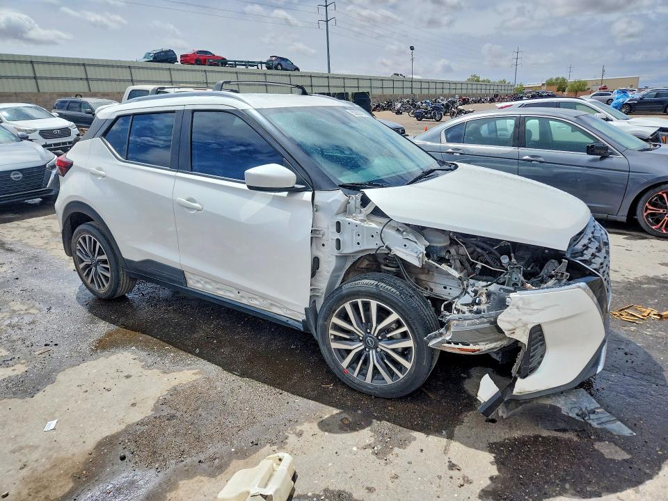 2022 Nissan Kicks VIN 3N1CP5CV4NL527727 COPART salvage auction — FRONT END, Nm - Cert Of Title-Salvage, sold $225 on 2026-07-02 (photo 4)