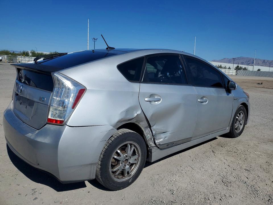 2010 Toyota Prius VIN JTDKN3DU6A0201203 COPART salvage auction — FRONT END, Nv - Salvage Title, sold $875 on 2026-07-28 (photo 3)