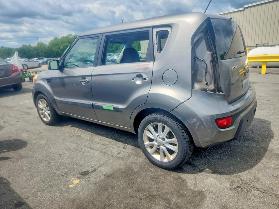 2013 Kia Soul VIN KNDJT2A67D7523832 COPART salvage auction — VANDALISM, Ri - Salvage Certificate Of Title, sold $450 on 2026-07-14 (photo 2)