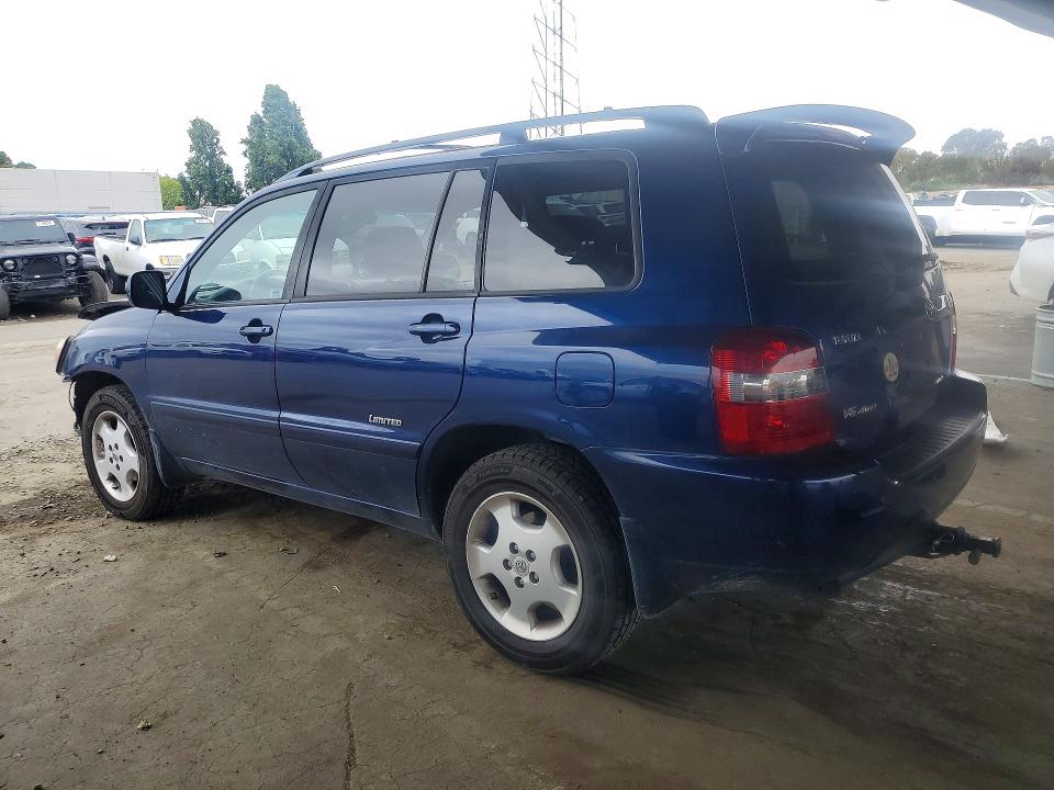 2006 Toyota Highlander VIN JTEEP21A860174035 COPART salvage auction — NORMAL WEAR, Ca - Dis/Dlr/Exp Only Clean Title, sold $650 on 2026-07-07 (photo 2)