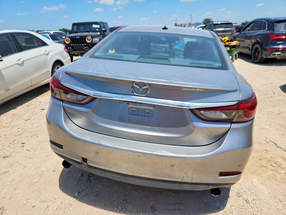 2016 Mazda 6 VIN JM1GJ1W55G1467603 COPART salvage auction — FRONT END, Tx - Nonrepairable Title, sold $50 on 2026-07-16 (photo 6)