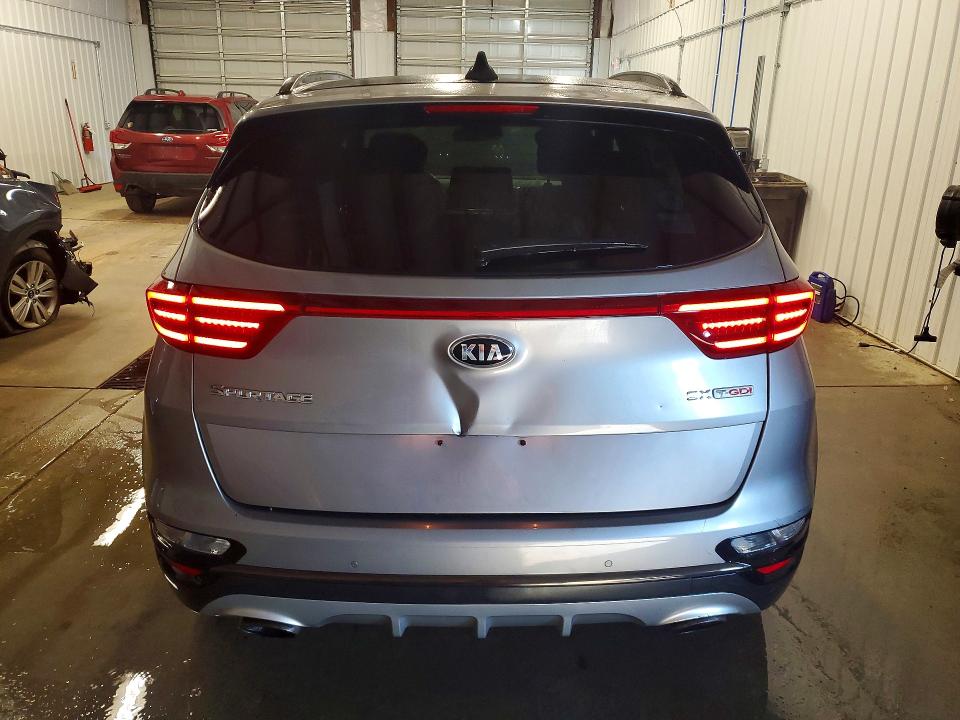 2020 Kia Sportage VIN KNDPRCA64L7717926 COPART salvage auction — REAR END, Pa - Certificate Of Salvage, sold $2,950 on 2026-07-08 (photo 6)