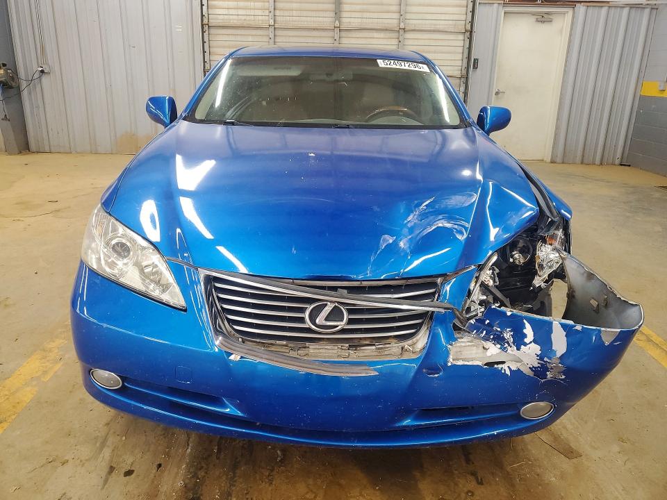 2009 Lexus ES VIN JTHBJ46G392290199 COPART salvage auction — FRONT END, Nc - Salvage Certificate Of Title, sold $975 on 2026-07-08 (photo 5)